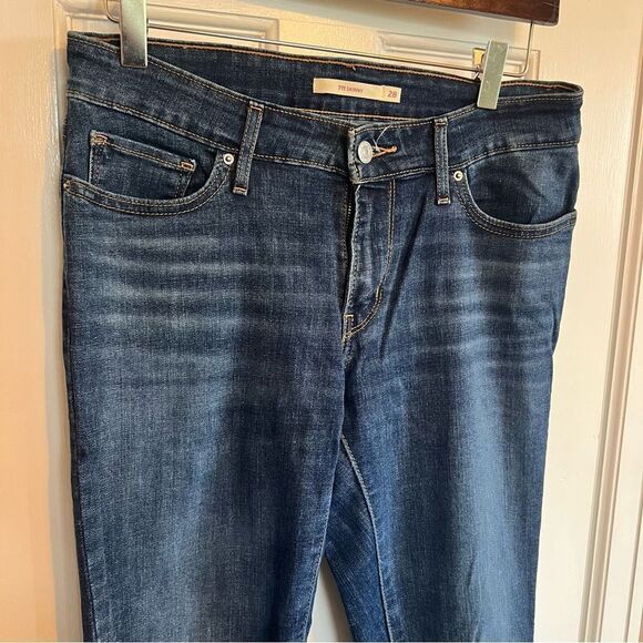 Dark Blue Skinny Jeans - Picture 6 of 11